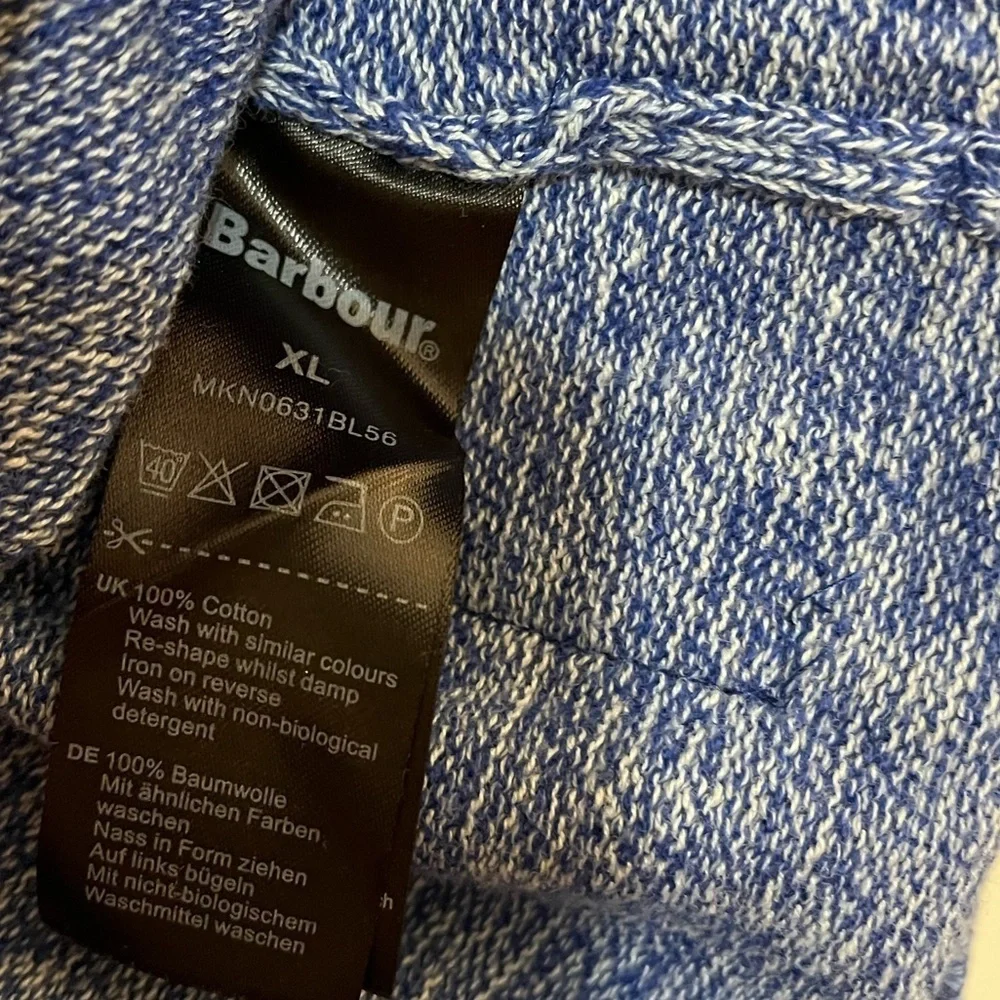 Barbour 100% cotton crewneck sweater
